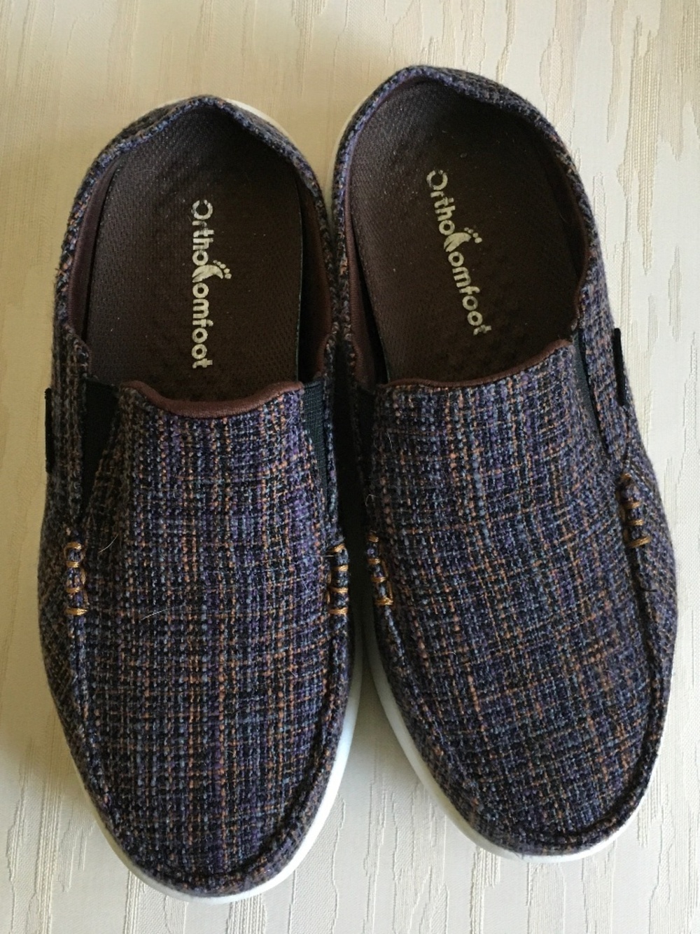 Orthocomfort size 38 (EU) mules with fabric uppers
